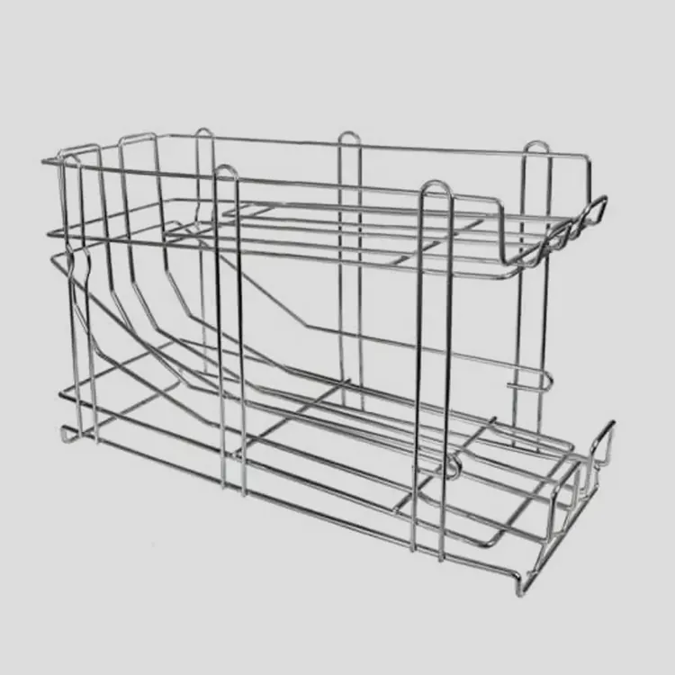 Organisateur de support de stockage de canettes en fil métallique